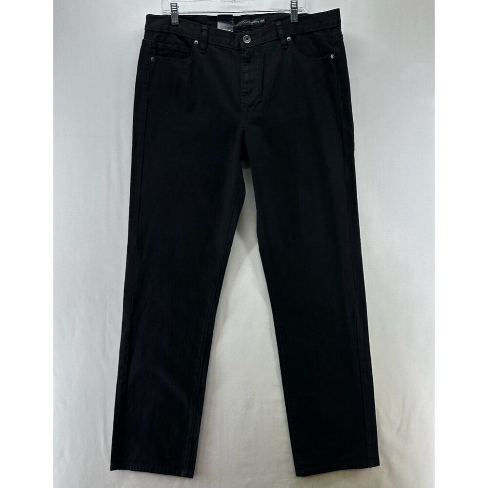 Calvin Klein Jeans Women 16x33 Skinny High Rise Stretch 5-Pocket Denim Black